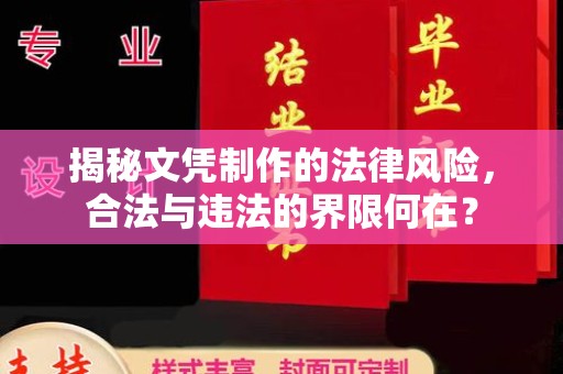 月湖揭秘文凭制作的法律风险，合法与违法的界限何在？